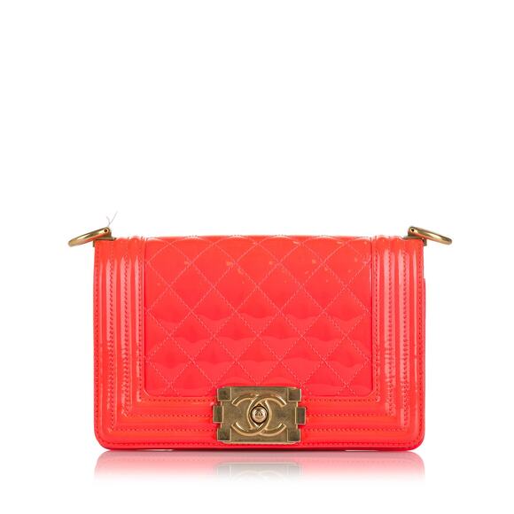 Chanel Small Patent Boy Bag - Picture 1 of 3
